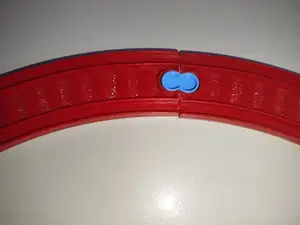 connection part for train rails (1960's-1970's)