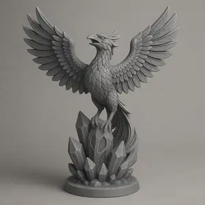 Crystal Phoenix Rising