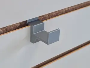 Slatwall Hook - 1.0"