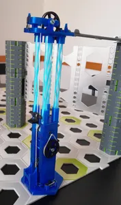 Gravitrax Marble Run Lifter Elevator with Rope, height adjustable
