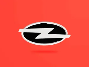 Opel inspired Bolt Badge / Emblem for KIA