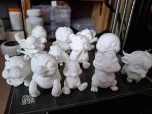 set of small animals