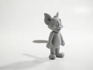 Tom Cat Figurine Cartoon Animation 3D Printable