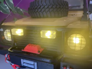 Landy Camel Trophy fog lights glass cover
