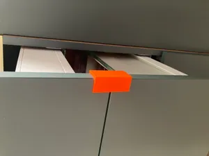 Drawer front panel gap spacers (2 mm, for 18mm boards)