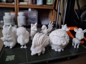 set of small animals