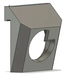 Qidi Q2 Camera Hood (eliminate LED light bloom/flare)