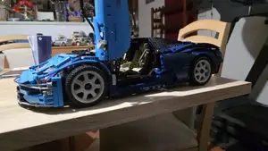 Lego technic Bugatti EB110 wheel V2