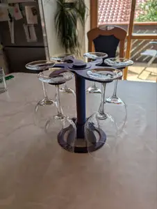 Wine Glass Holder for 6 Glasses
