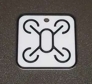 Drone Keychain Keyring