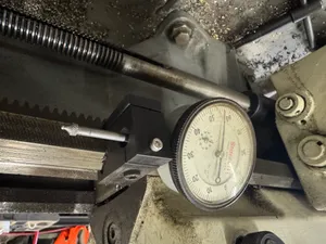 12x 36" lathe way stop