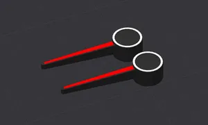 VW Phaeton Style Gauge Needle (1:1 Scale for MG90/MG90S)