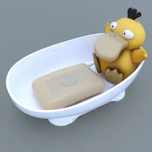 ℗054 Psyduck Soap Dish 3D model