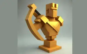 Lowpoly Zodiac - Sagittarius (Shooter)