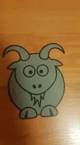 coaster goat, podtácek kozel