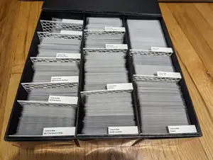 Card Divider for Sideways Game Card Boxes