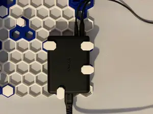 Honeycomb Storage Wall Hooks for Anker PowerPort Speed 5