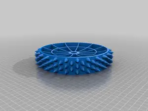 Studded wheel for Worx Landroid