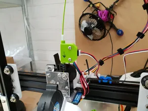 Filament Sensor housing that fits the E3D Titan Extruder