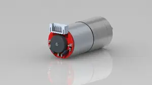 ga25-370 Gear Motor W Encoder STEP + STL FILE