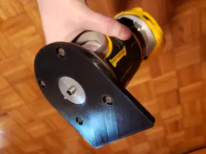 Router Sub Base for Guide Bushings for Dewalt DCW600/DCW611