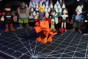 Red XIII - Final Fantasy 7 Polygon Model