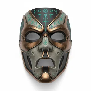 Arcane Necromancer Lord, mask, cosplay, wearable, costume, face, helmet
