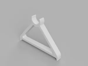 Simple brace for PVC pipe 1kg Filament Spool Holder
