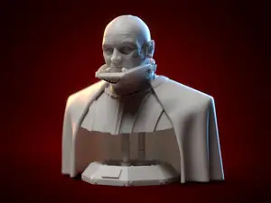 Unmasked Darth Vader Bust