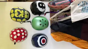 bike helmet hook remixed