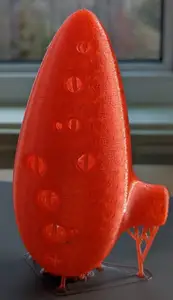 Ocarina with tree support from C Duch