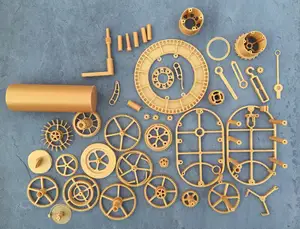 TheGoofy Mechanical Clock as four build plates