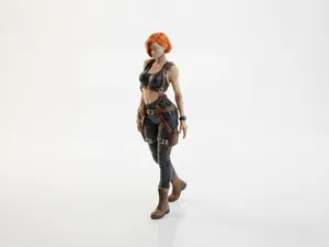 Jill Valentine Figurine Gaming 3D Printable