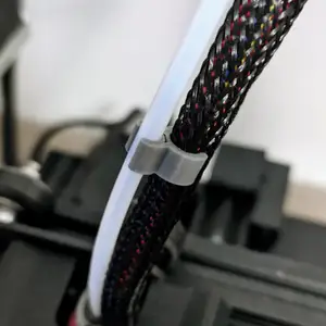 Bowden Tube/Cable Clip (Ender 3, 3Pro, 3v2, CR-10, Voxelab Aquila)