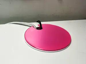 IKEA Micke table hole cover with cable management