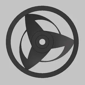 Sharingan wheel rim