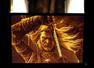 The Witcher 3 – Geralt of Rivia Lithophane