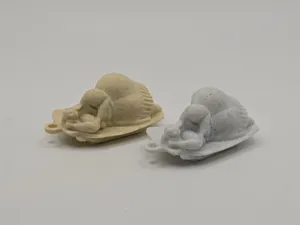 The Sleeping Lady Keychain (Maltese Icon)