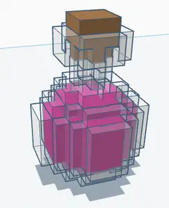 Minecraft potion of regeneration (old color)