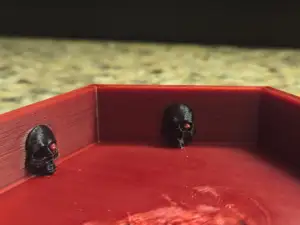 Small skull dice tray