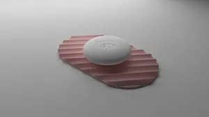Minimalistic soap dish - oval