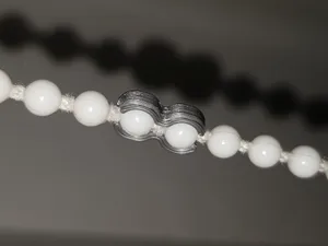 Window blind chain coupler/connector 3,5mm ball