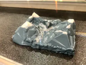 Soap dish mountains