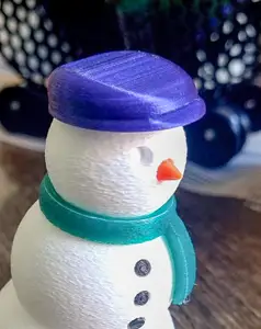 Accessories for the Articulated Snowman Fidget