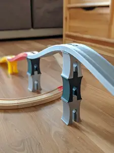 Bridge pillar for Ikea/Brio train track