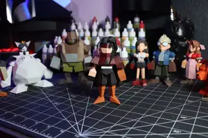 Vincent Valentine - Final Fantasy 7 Polygon Model