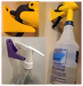 Spray Bottle Wall Hanger
