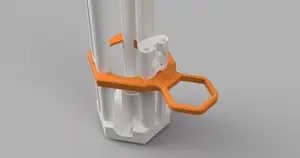 Marble track - Balcony for motorized lift