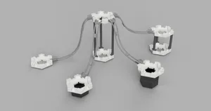 Marble track - Drop rails set