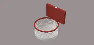 Basketball Goal Soap Container